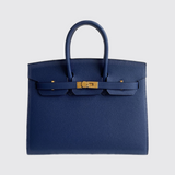 Birkin 25 in Bleu Navy