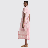 Dior Book Tote Medium Bag in Rose Achillée