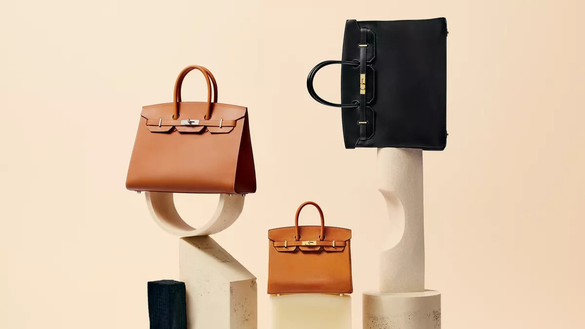 Hermes special order bag with custom leather and hardware sourced through a personal shopper