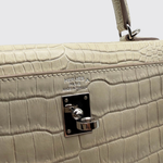 Pre-owned Hermès Kelly 25 in Beton, image 11