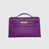 Preloved Kelly Pochette in Anemone