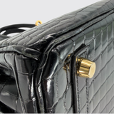 Preloved Birkin 25 in Noir