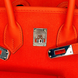 Preloved Birkin 25 Cargo in Orange Field