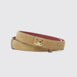 Chanel CC Suede Belt