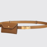 Kelly Pocket 18 Belt in Gold GHW