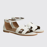 Santorini Sandals in Blanc