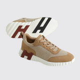 Men's Bouncing Sneakers in Beige Argile