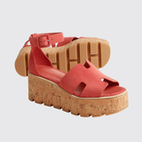 Luce 30 Sandals in Rouge Tomette