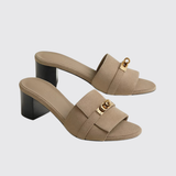 Gigi 50 Sandals in Beige Sable