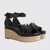 Elda Espadrilles in Noir