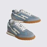 Jet Sneakers in Bleu Galet / Blanc