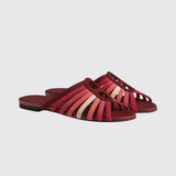 Noria Sandals in Multicolore Rouge H