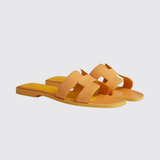 Oran Sandals in Jaune Bouton D'or