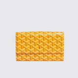 Varenne Continental Wallet in Yellow