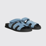 Chypre Sandals in Bleu Jean