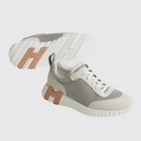 Bouncing Sneakers in Gris Lulea / Blanc