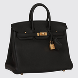 Birkin 25 in Noir