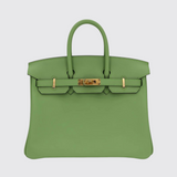 Birkin 25 in Vert Criquet