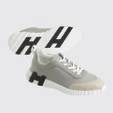 Men's Bouncing Sneakers in Gris Silex/Beige Glaise