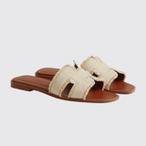 Oran Sandals in Beige