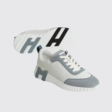 Bouncing Sneakers in Blanc / Bleu Galet