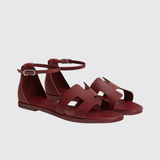Santorini Sandals in Rouge H