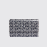 Varenne Continental Wallet in Grey
