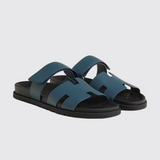 Chypre Sandals in Bleu Turquin
