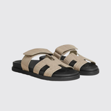 Chypre Sandals in Beige Nomade
