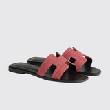 Oran Sandals in Rose Amarante