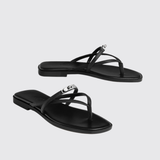 Miss Sandals in Noir
