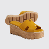 Eze 30 Sandals in Jaune Sésame