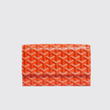 Varenne Continental Wallet in Orange