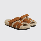 Chypre Sandals in Naturel/Ecru