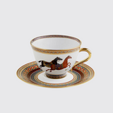 Cheval d’Orient Tea Cup and Saucer n°1 (Set of 2)