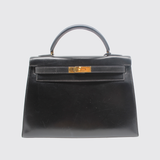 Vintage Kelly 32 in Noir