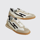 Jet Sneakers in Blanc / Beige Esquisse / Noir