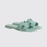 Oran Sandals in Bleu Cristaux