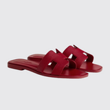 Oran Sandals in Rose Framboise