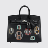 Birkin 20 “Bouclerie Moderne Casaque” in Black