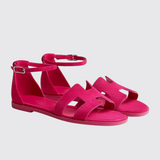 Santorini Sandals in Rose Sakura