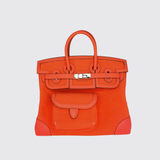 Preloved Birkin 25 Cargo in Orange Field