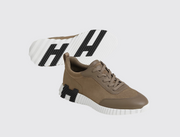 Hermès Men's Bouncing Sneakers in Etoupe, image 1