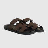 Chypre Sandals in Ecorce