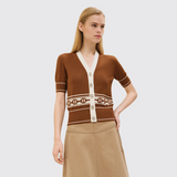 Chaine d'Ancre Short-Sleeve Cardigan