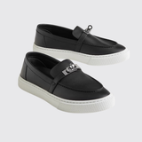 Game Slip-Ons in Noir