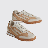 Jet Sneakers in Beige Glaise
