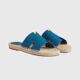 Antigua Espadrilles in Bleu Bleuet