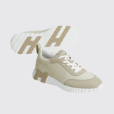 Men's Bouncing Sneakers in Beige Glaise / Beige Esquisse