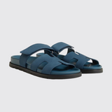 Chypre Sandals in Bleu Turquin